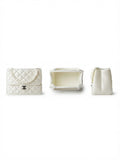 3D Printed white Mini Handbag Decor